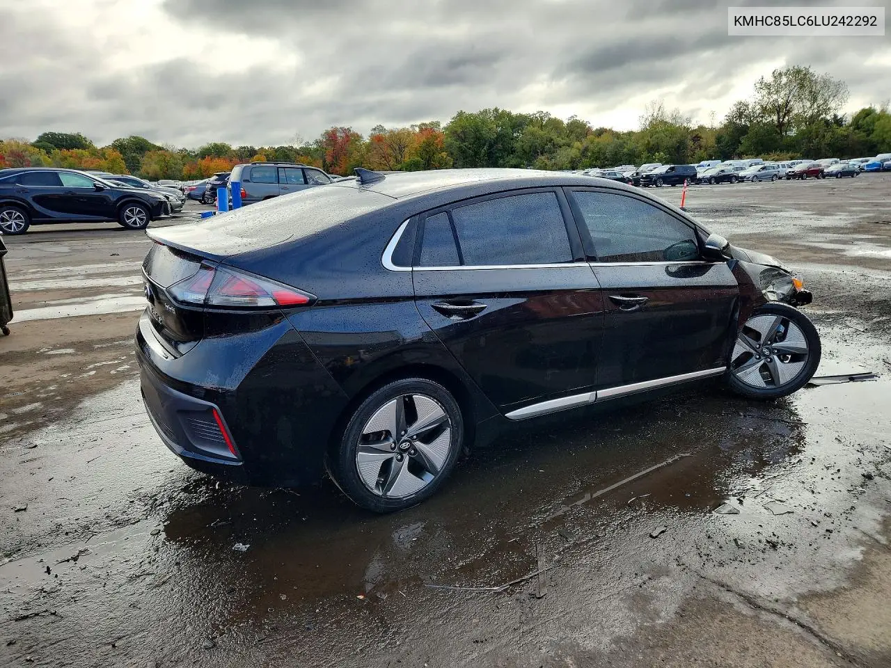 2020 HYUNDAI IONIQ VIN KMHC85LC6LU242292 — фото 3
