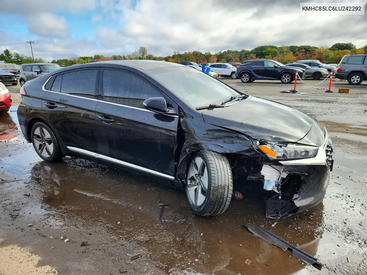 2020 HYUNDAI IONIQ VIN KMHC85LC6LU242292 — фото 4