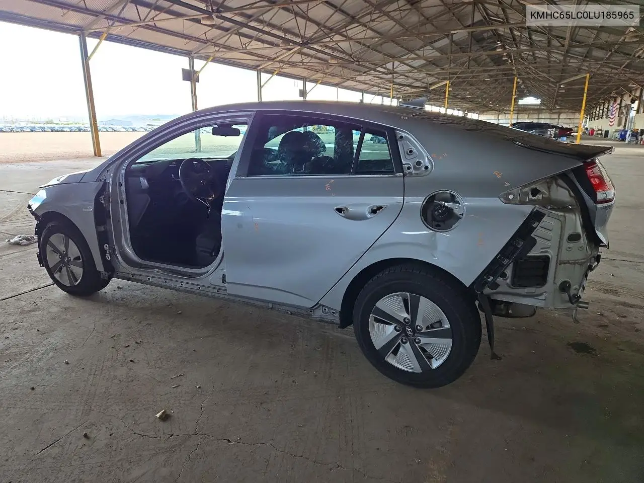 2020 HYUNDAI IONIQ VIN KMHC65LC0LU185965 — фото 2