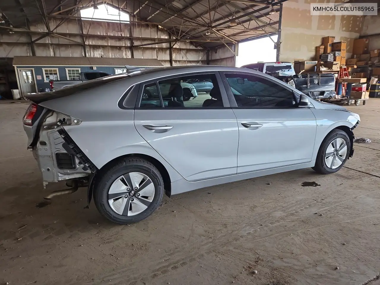2020 HYUNDAI IONIQ VIN KMHC65LC0LU185965 — фото 3