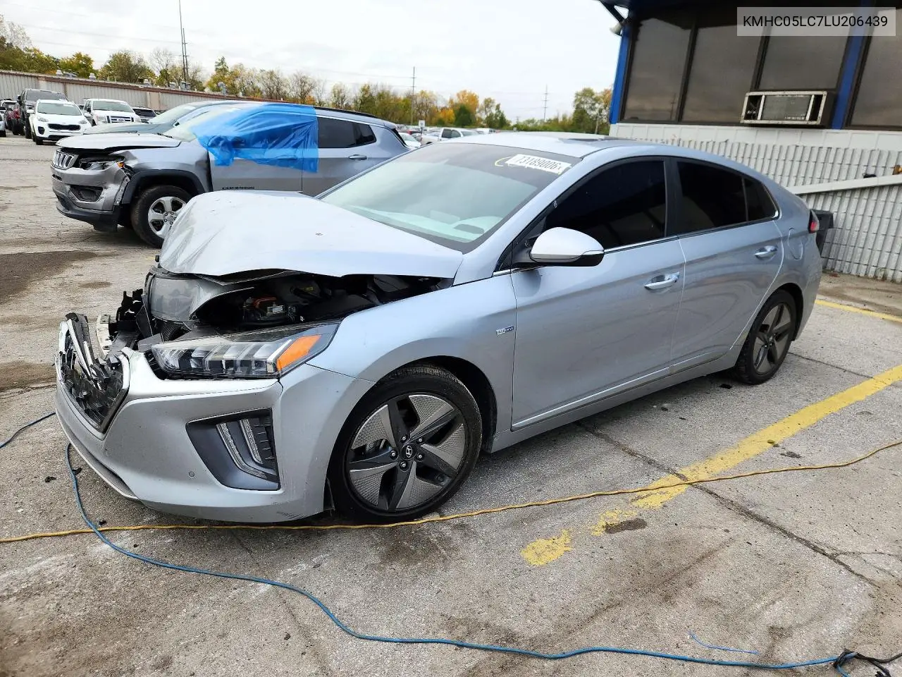 HYUNDAI IONIQ 2020, VIN KMHC05LC7LU206439