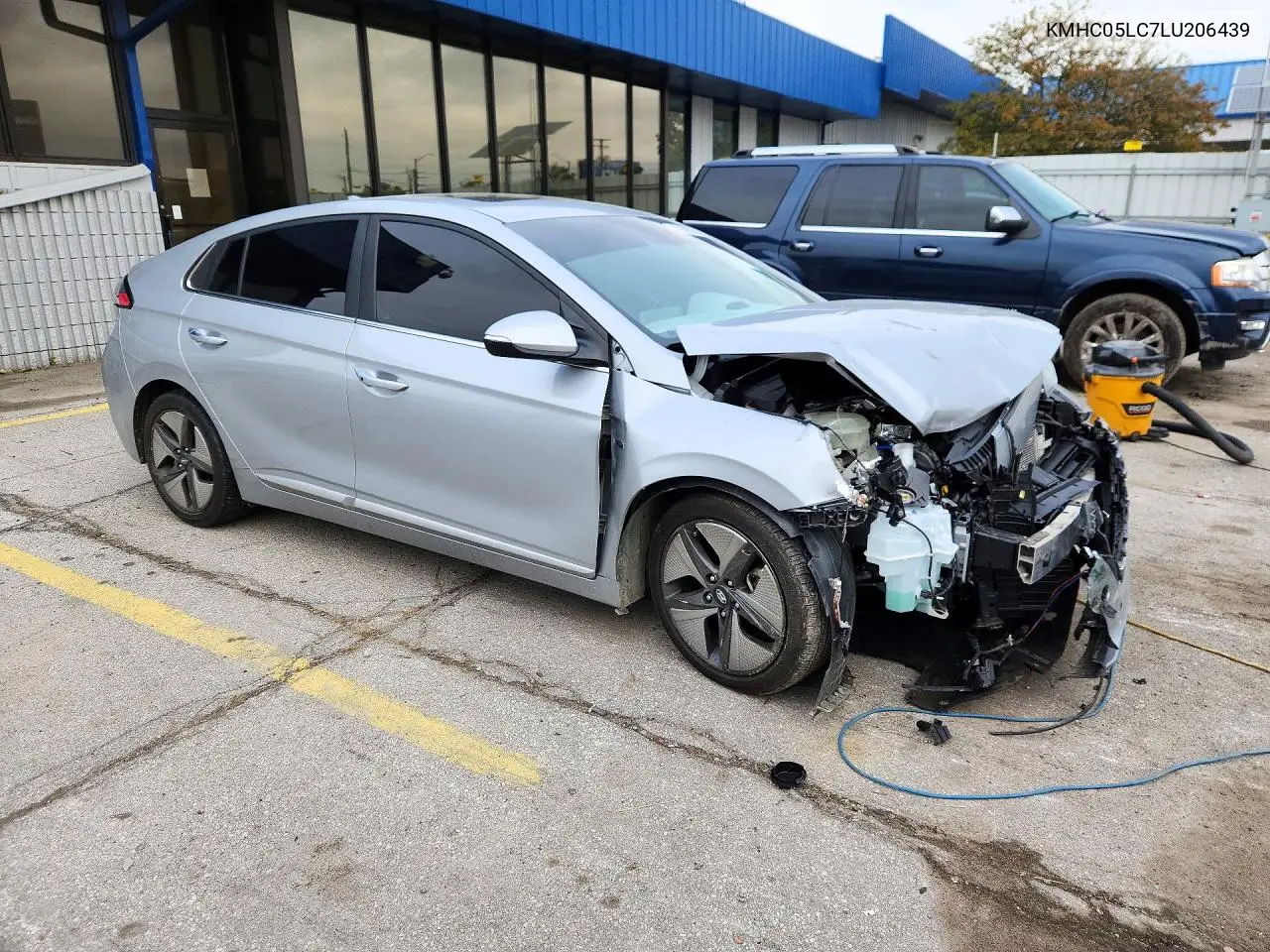 2020 HYUNDAI IONIQ VIN KMHC05LC7LU206439 — фото 4