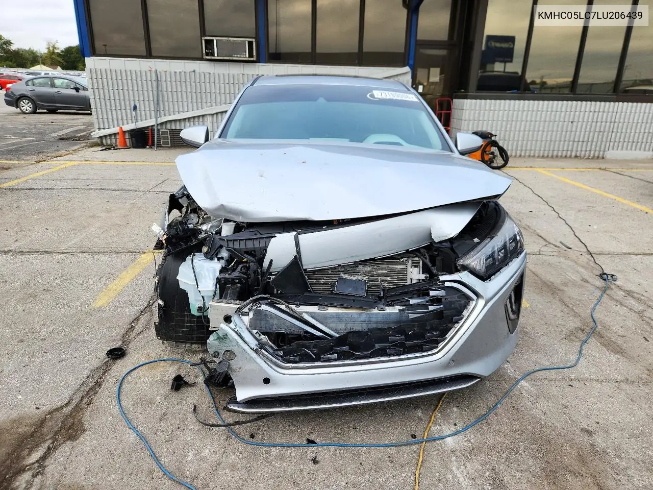 2020 HYUNDAI IONIQ VIN KMHC05LC7LU206439 — фото 5