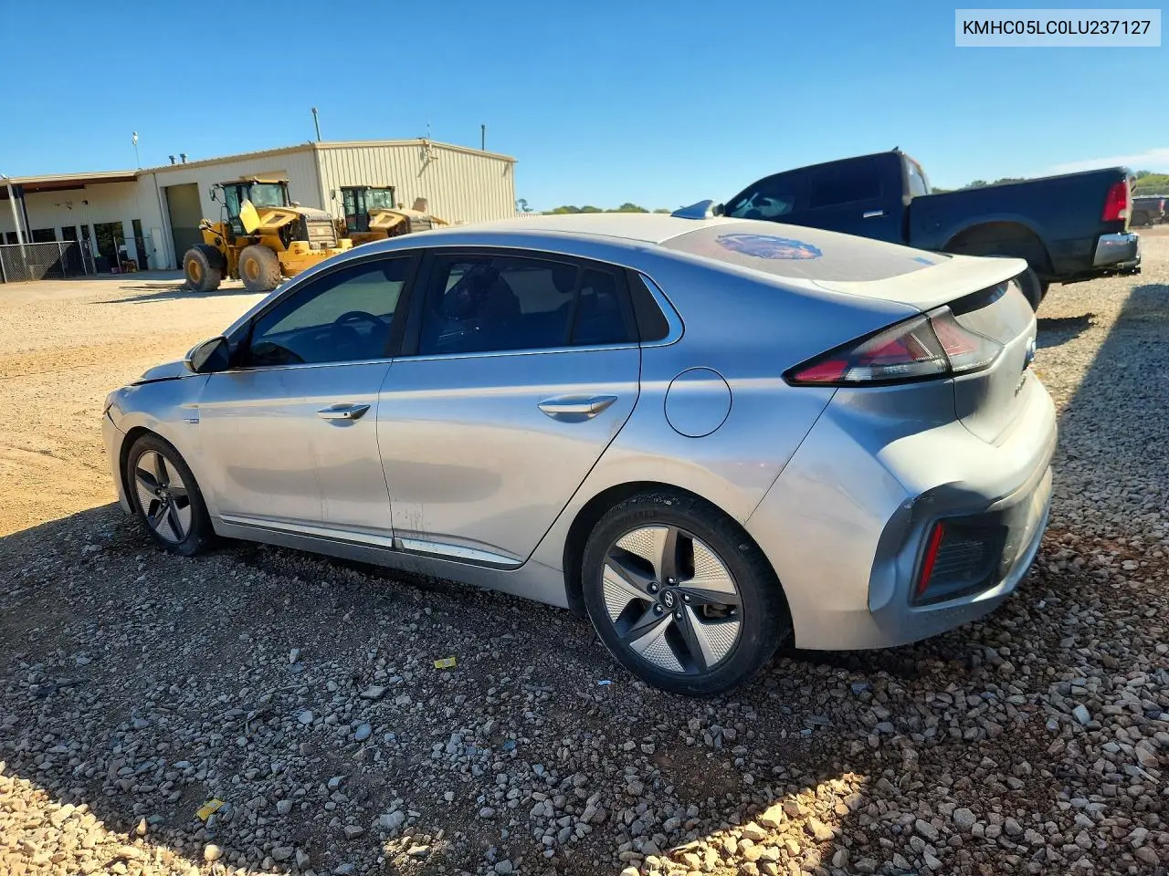 2020 HYUNDAI IONIQ VIN KMHC05LC0LU237127 — фото 2