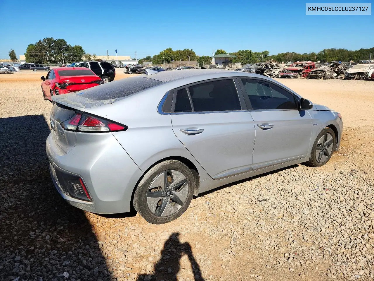 2020 HYUNDAI IONIQ VIN KMHC05LC0LU237127 — фото 3