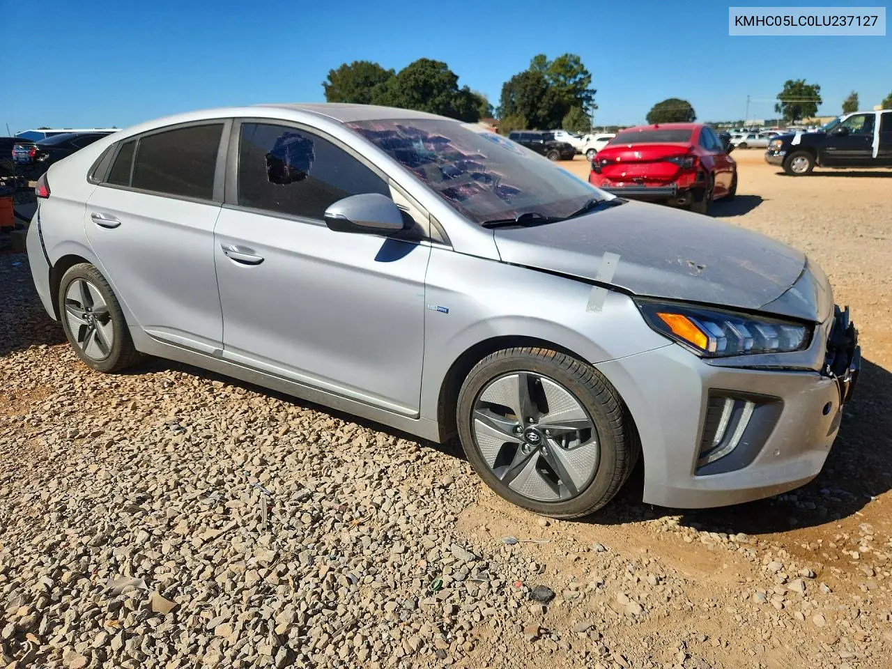 2020 HYUNDAI IONIQ VIN KMHC05LC0LU237127 — фото 4