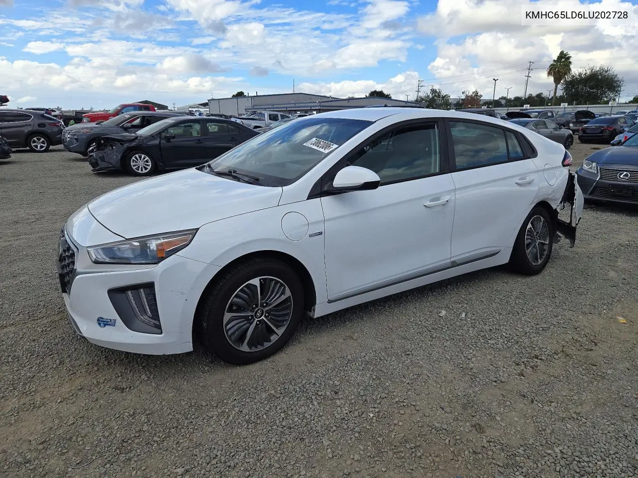 HYUNDAI IONIQ 2020, VIN KMHC65LD6LU202728