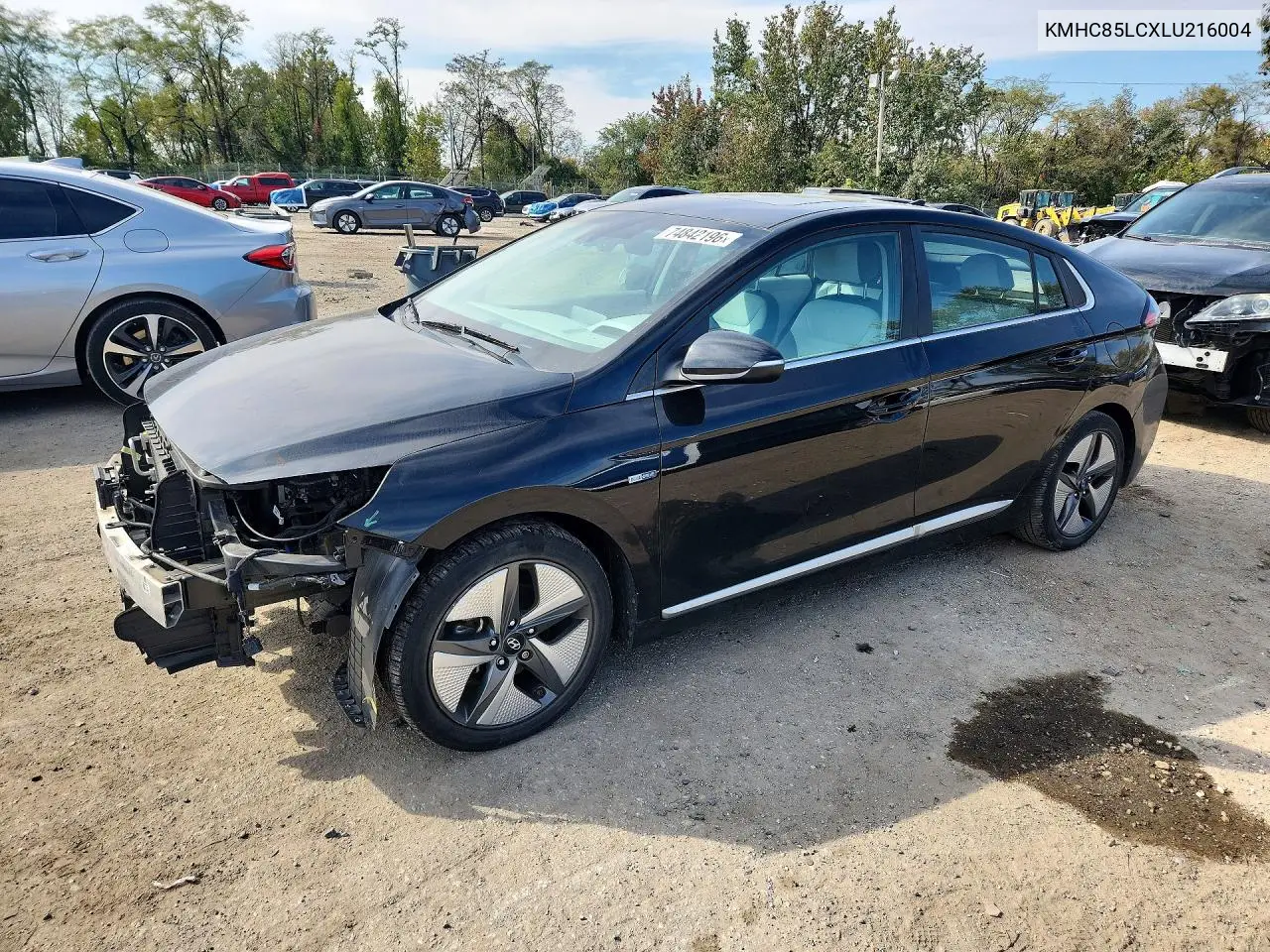 HYUNDAI IONIQ 2020, VIN KMHC85LCXLU216004