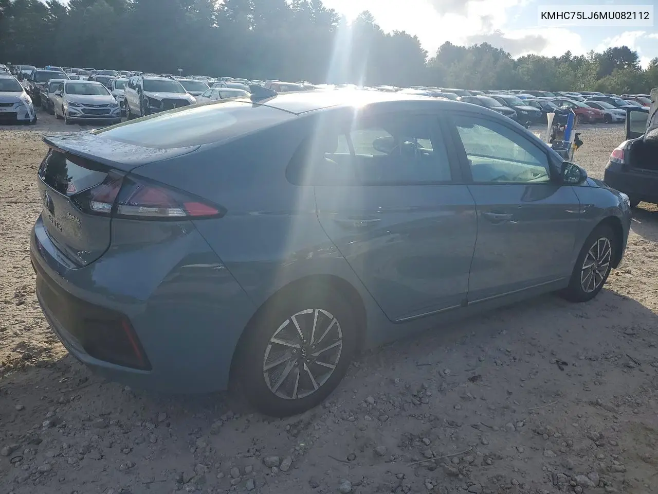 2021 HYUNDAI IONIQ VIN KMHC75LJ6MU082112 — фото 3