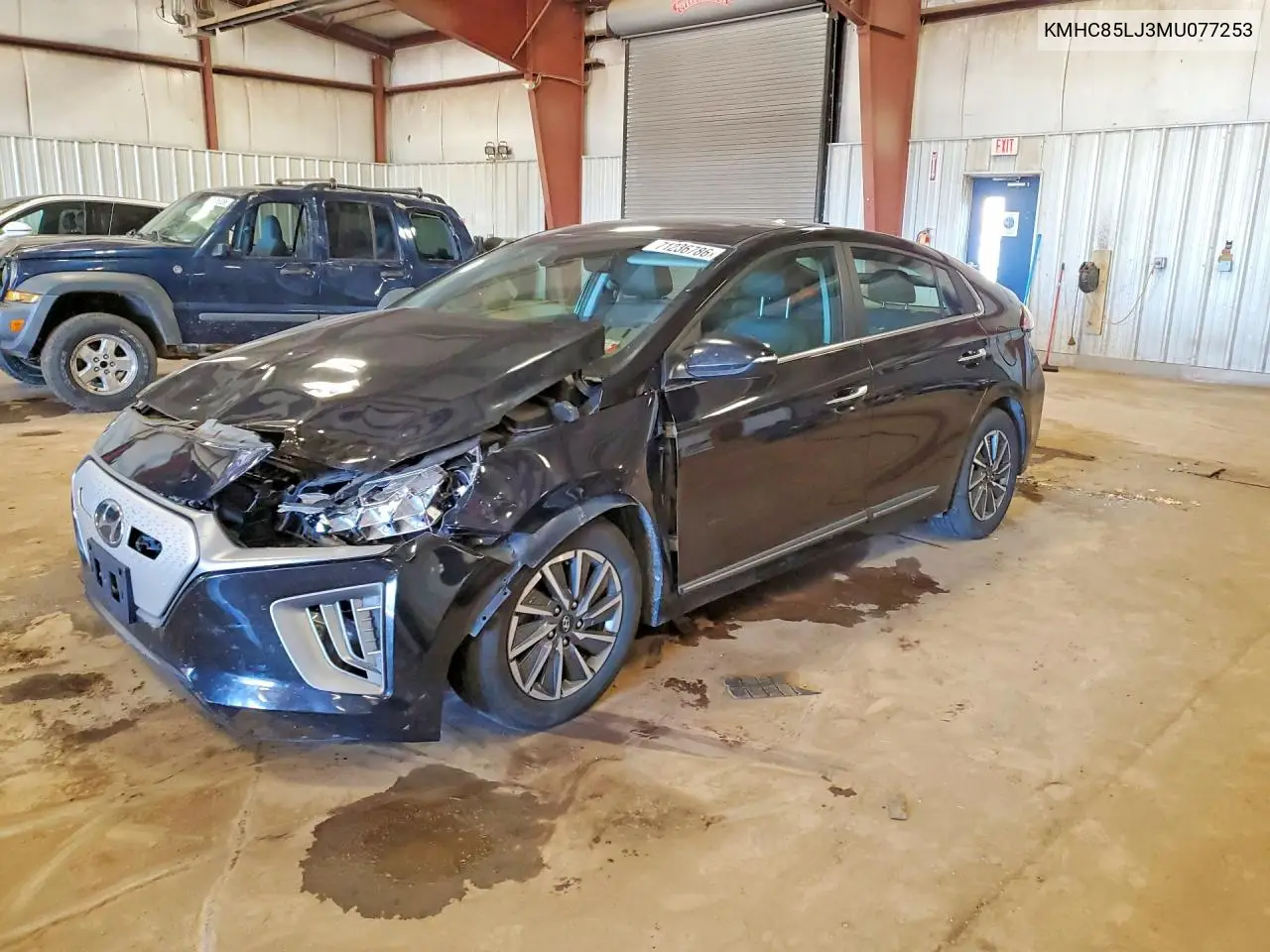 HYUNDAI IONIQ 2021, VIN KMHC85LJ3MU077253