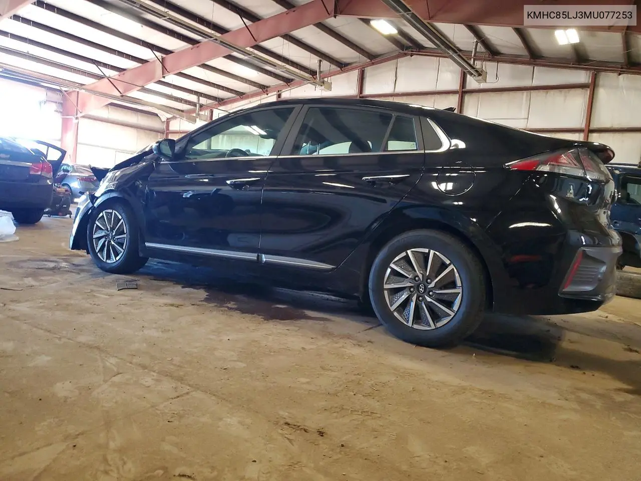 2021 HYUNDAI IONIQ VIN KMHC85LJ3MU077253 — фото 2