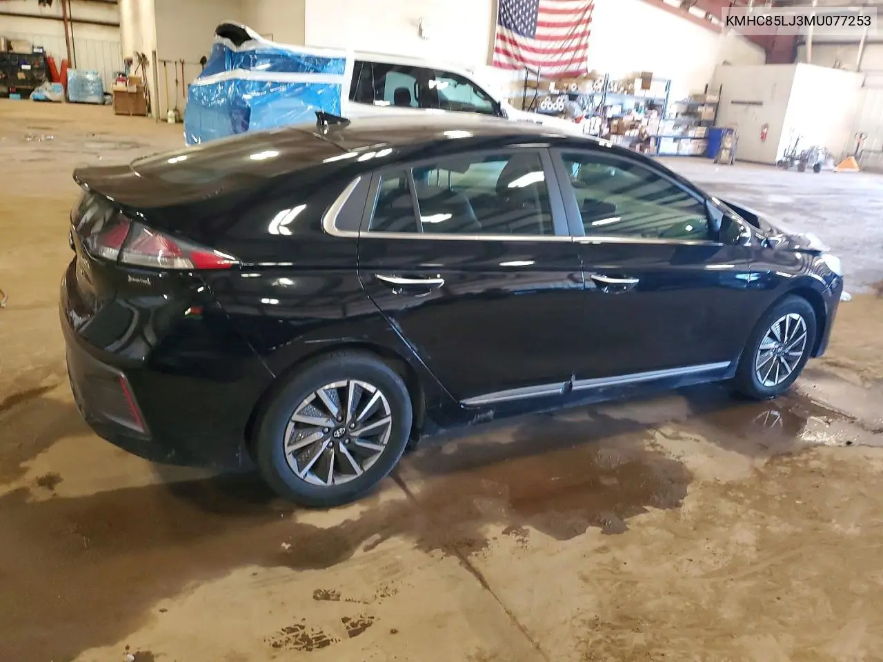 2021 HYUNDAI IONIQ VIN KMHC85LJ3MU077253 — фото 3