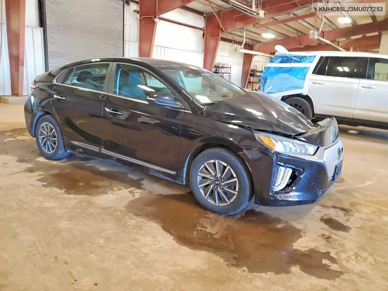 2021 HYUNDAI IONIQ VIN KMHC85LJ3MU077253 — фото 4
