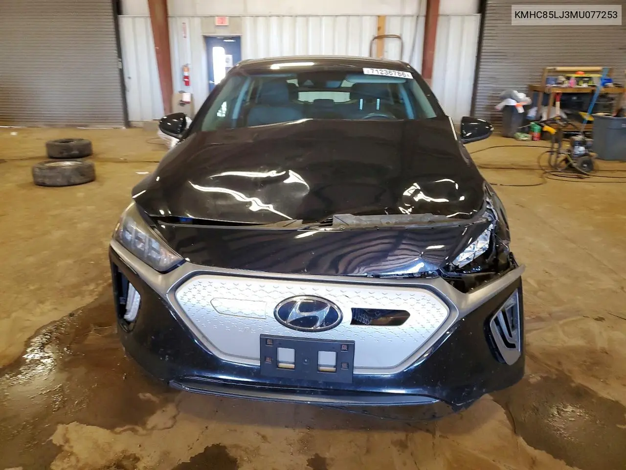 2021 HYUNDAI IONIQ VIN KMHC85LJ3MU077253 — фото 5