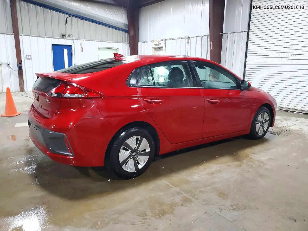 2021 HYUNDAI IONIQ VIN KMHC65LC8MU261613 — фото 3