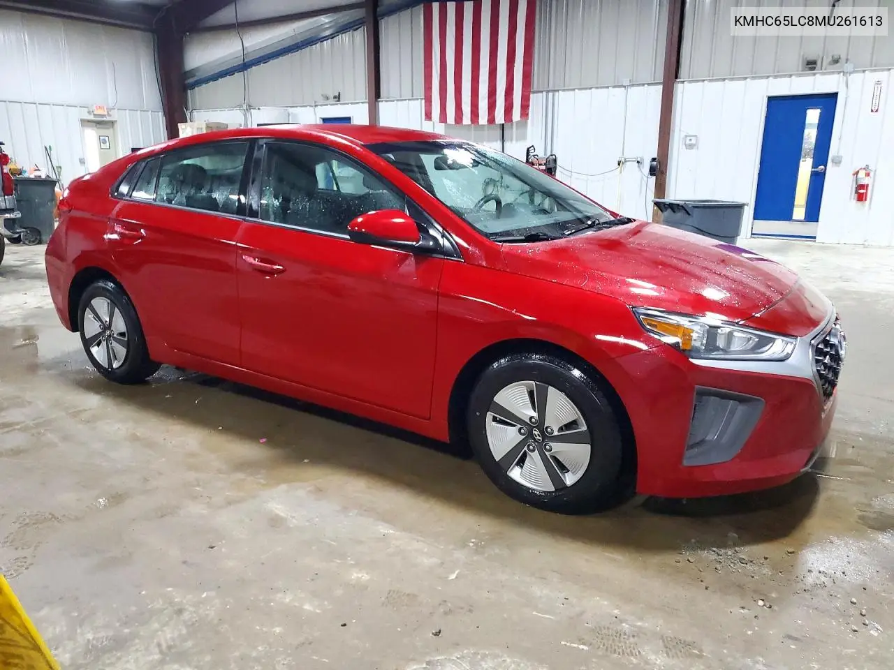 2021 HYUNDAI IONIQ VIN KMHC65LC8MU261613 — фото 4