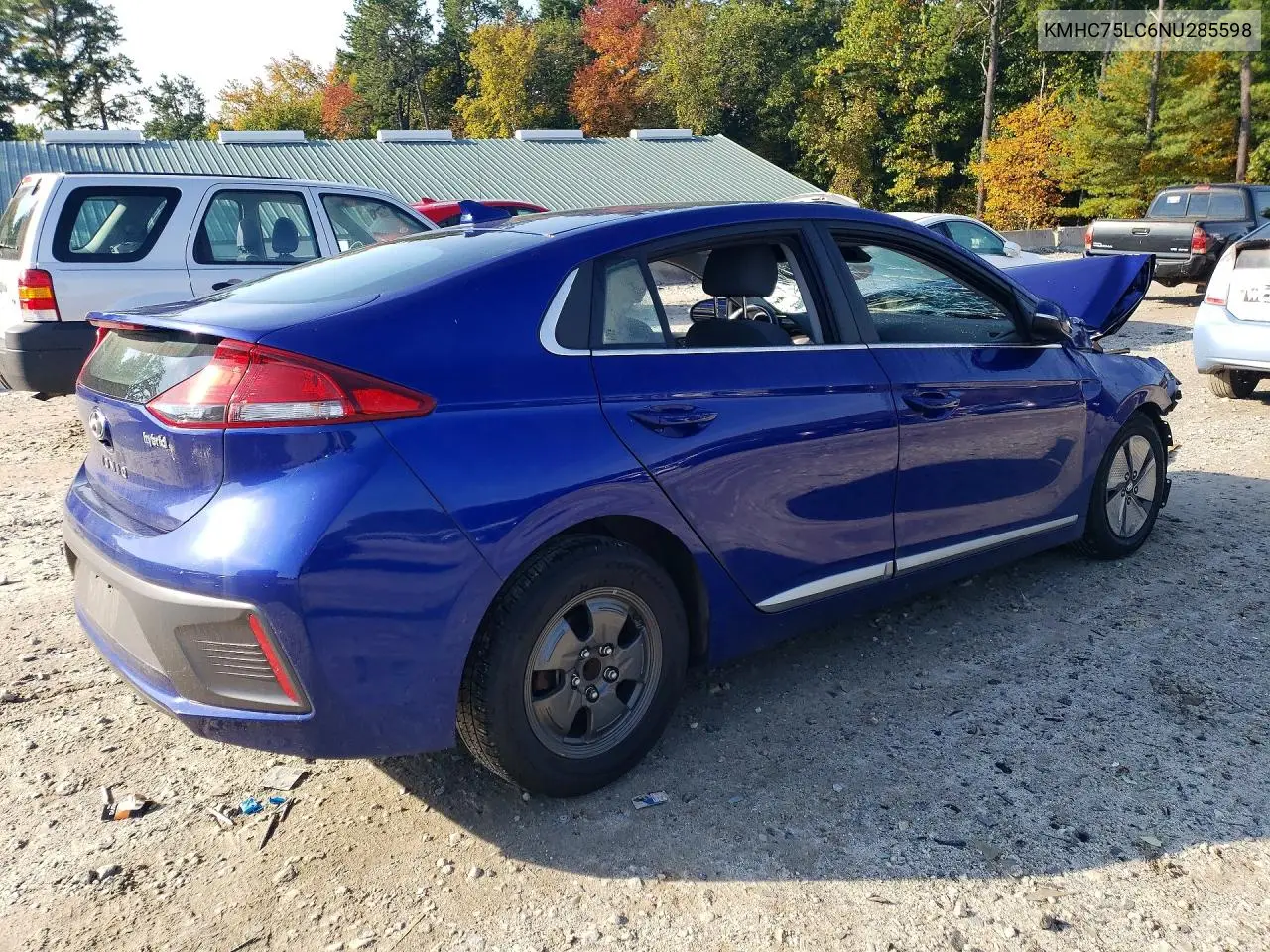 2022 HYUNDAI IONIQ VIN KMHC75LC6NU285598 — фото 3