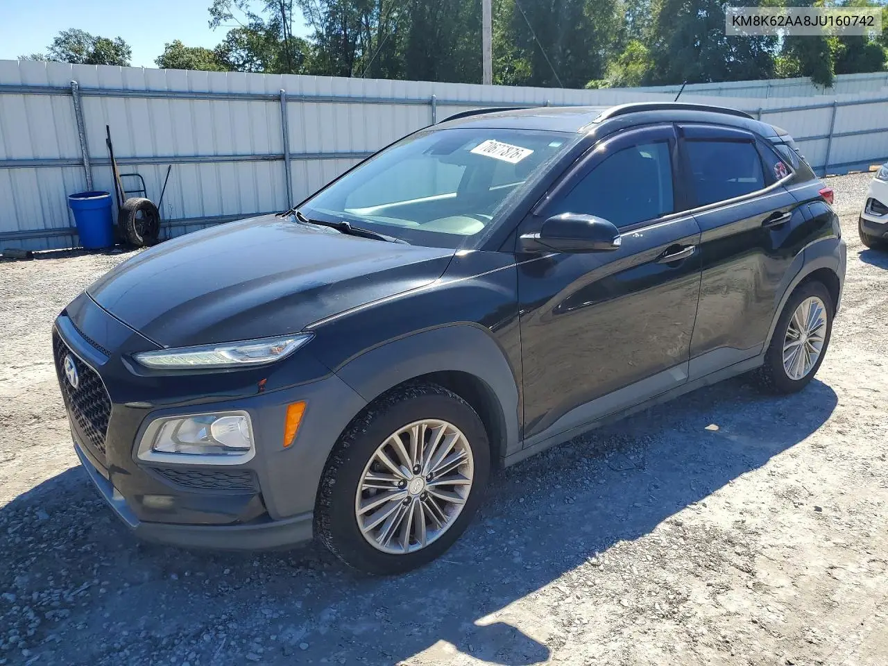 HYUNDAI KONA 2018, VIN KM8K62AA8JU160742