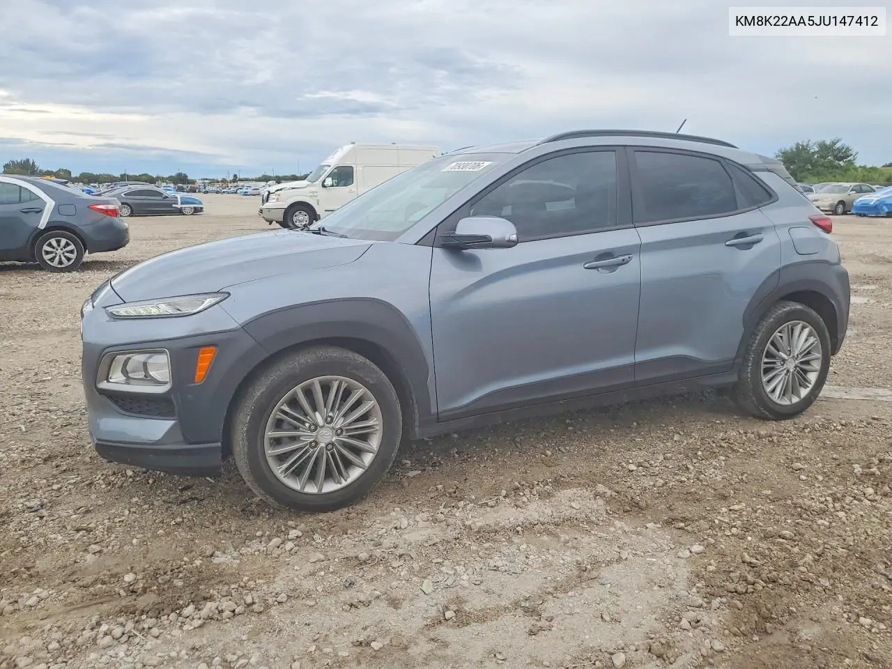 HYUNDAI KONA 2018, VIN KM8K22AA5JU147412