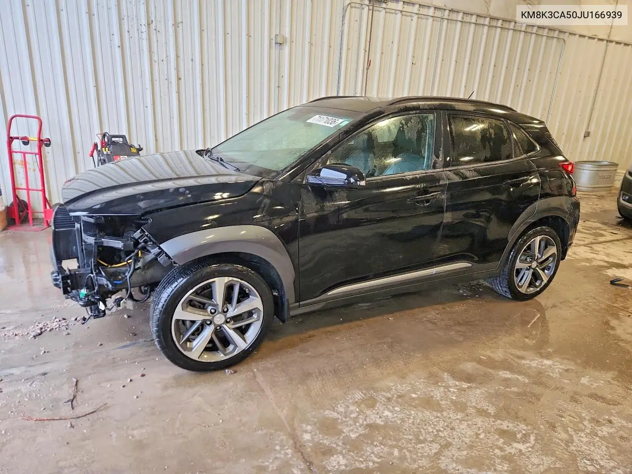 HYUNDAI KONA 2018, VIN KM8K3CA50JU166939