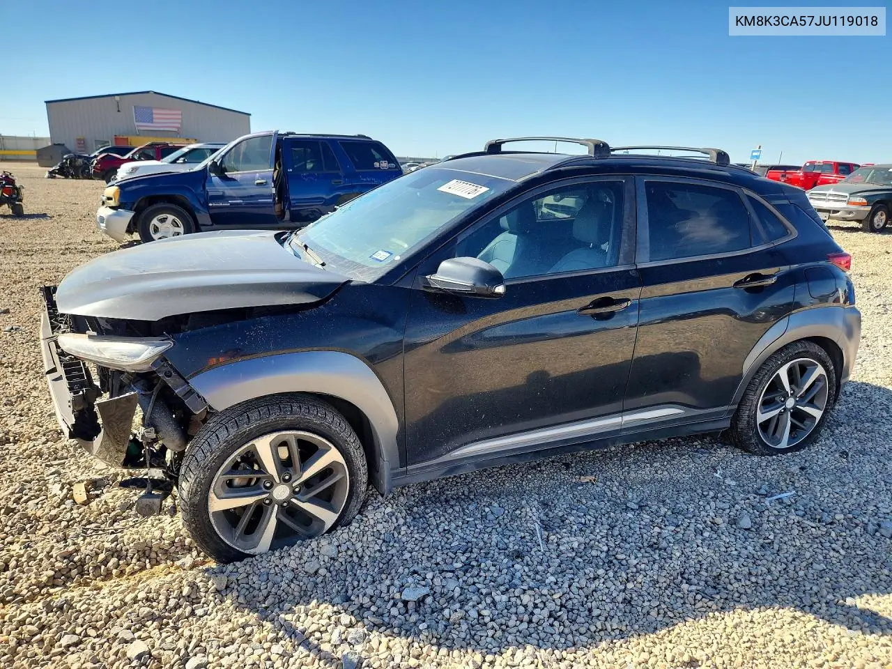 HYUNDAI KONA 2018, VIN KM8K3CA57JU119018