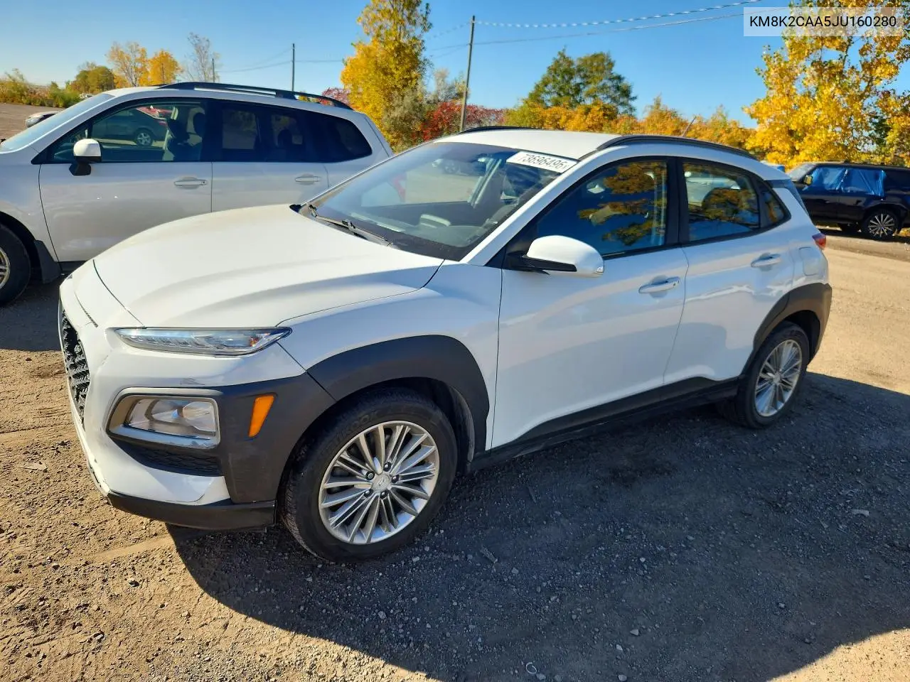 HYUNDAI KONA 2018, VIN KM8K2CAA5JU160280