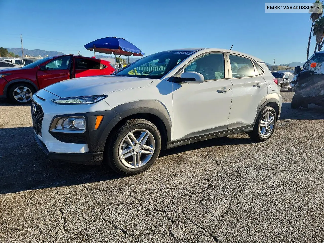 HYUNDAI KONA 2019, VIN KM8K12AA4KU330515