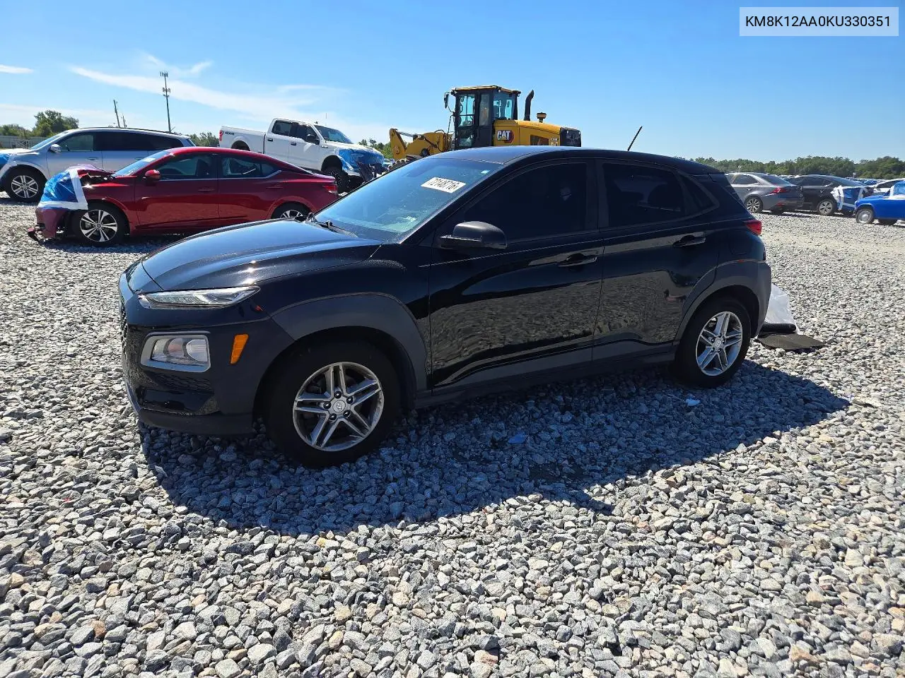 HYUNDAI KONA 2019, VIN KM8K12AA0KU330351