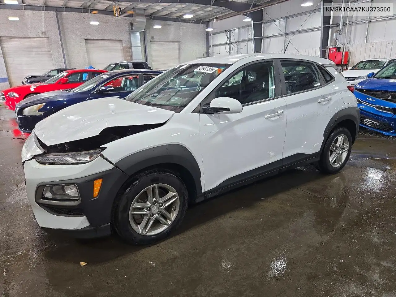 HYUNDAI KONA 2019, VIN KM8K1CAA7KU373560