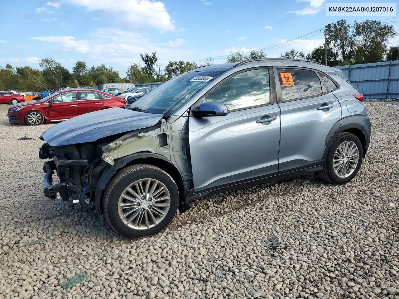 HYUNDAI KONA 2019, VIN KM8K22AA0KU207016