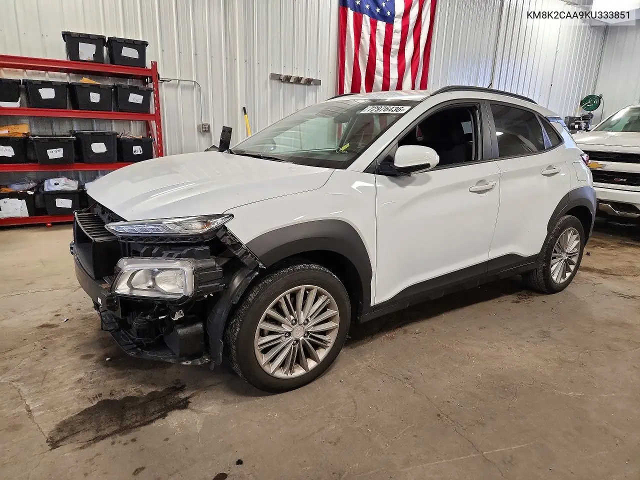 HYUNDAI KONA 2019, VIN KM8K2CAA9KU333851
