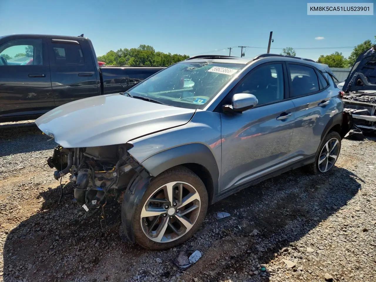 HYUNDAI KONA 2020, VIN KM8K5CA51LU523901