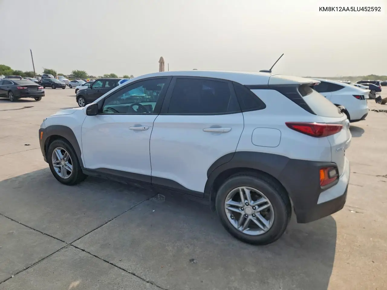 2020 HYUNDAI KONA VIN KM8K12AA5LU452592 — фото 2