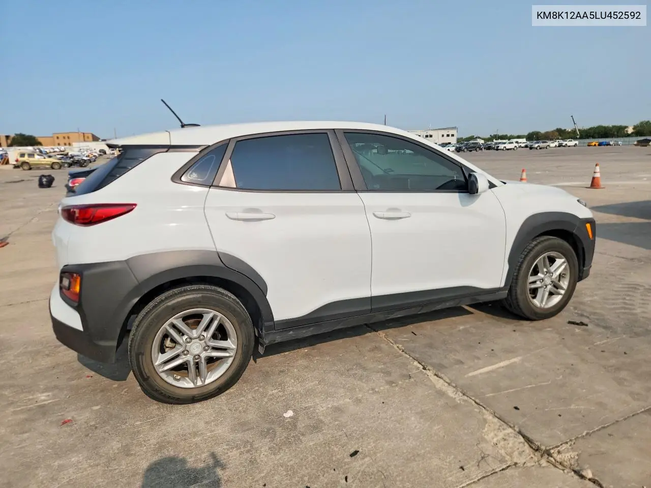 2020 HYUNDAI KONA VIN KM8K12AA5LU452592 — фото 3