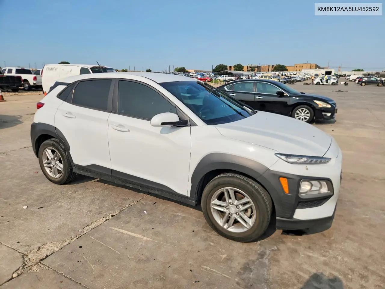 2020 HYUNDAI KONA VIN KM8K12AA5LU452592 — фото 4