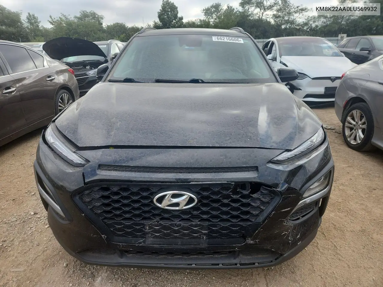2020 HYUNDAI KONA VIN KM8K22AA0LU569932 — фото 5