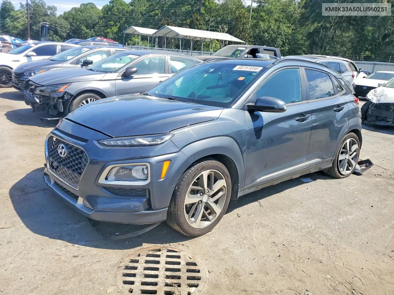 HYUNDAI KONA 2020, VIN KM8K33A50LU560251