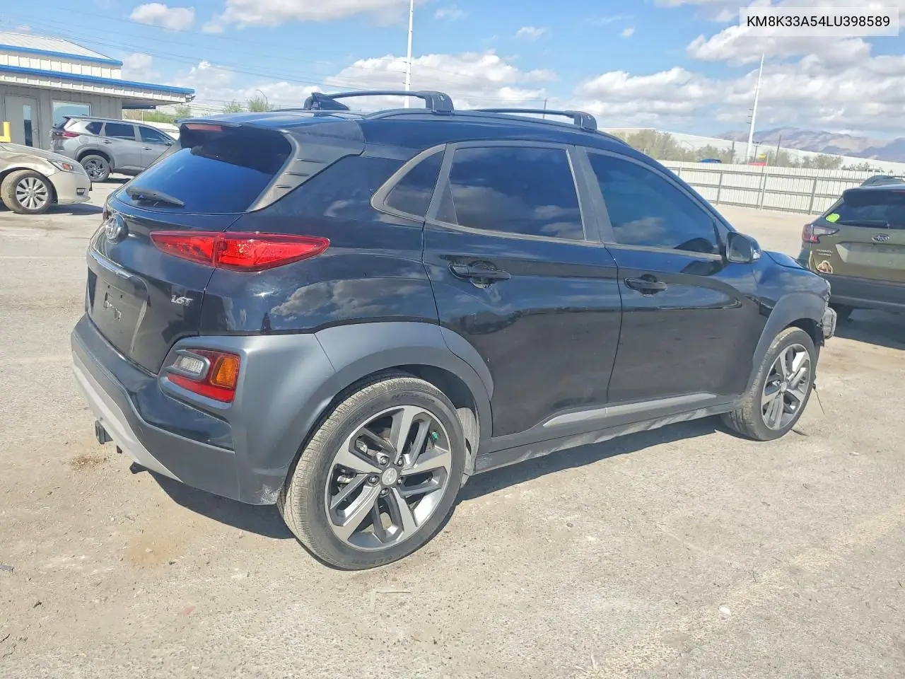 2020 HYUNDAI KONA VIN KM8K33A54LU398589 — фото 3