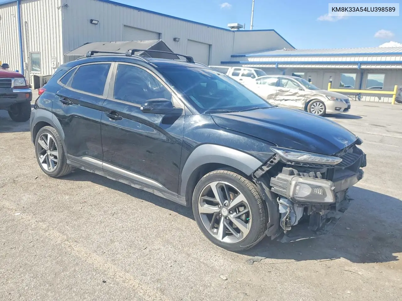 2020 HYUNDAI KONA VIN KM8K33A54LU398589 — фото 4