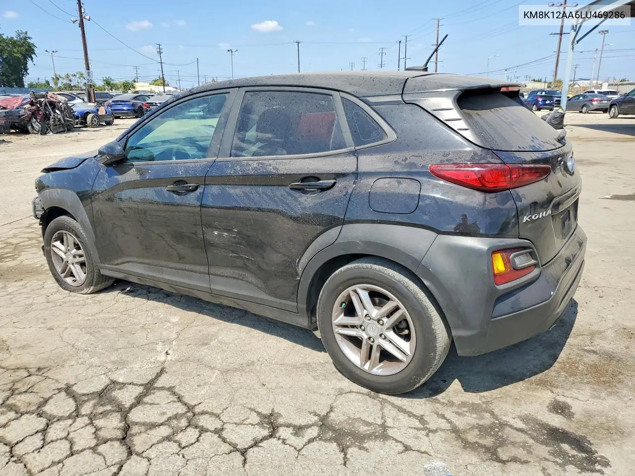2020 HYUNDAI KONA VIN KM8K12AA6LU469286 — фото 2