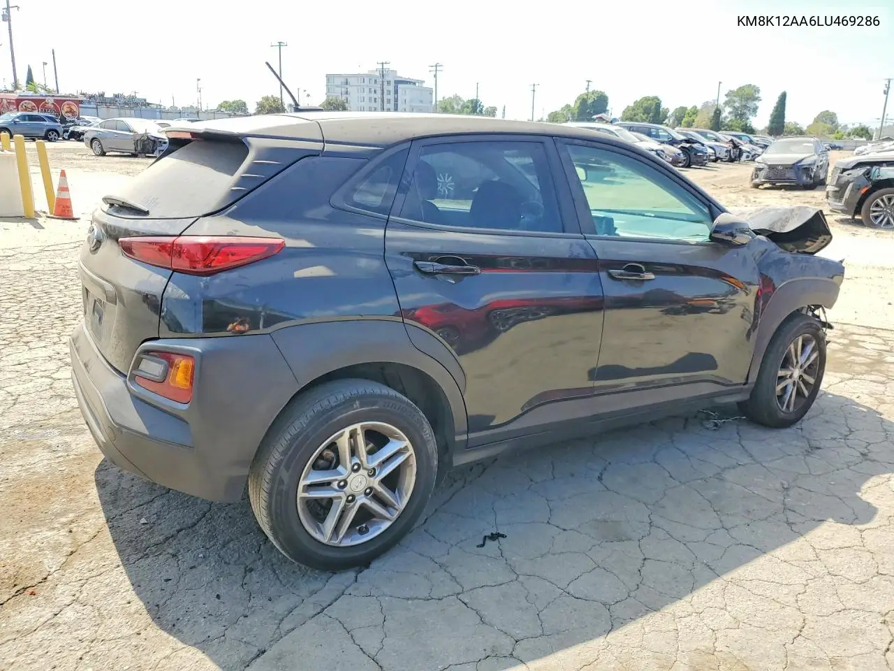 2020 HYUNDAI KONA VIN KM8K12AA6LU469286 — фото 3