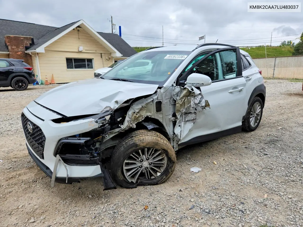 HYUNDAI KONA 2020, VIN KM8K2CAA7LU483037