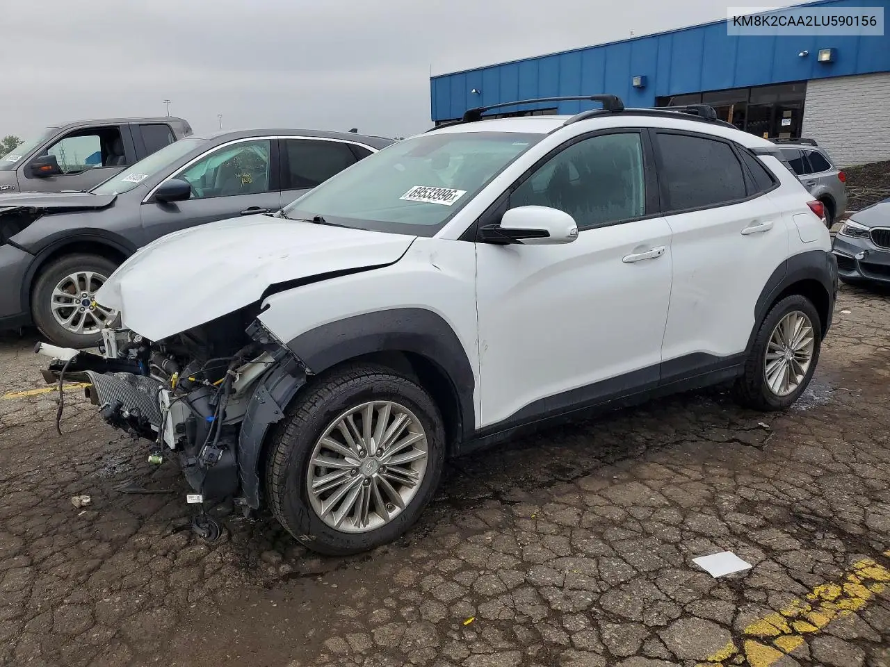 HYUNDAI KONA 2020, VIN KM8K2CAA2LU590156