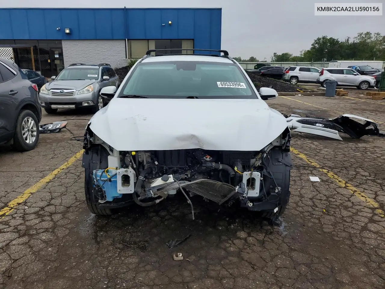 2020 HYUNDAI KONA VIN KM8K2CAA2LU590156 — фото 5