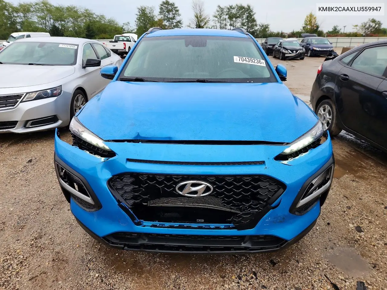HYUNDAI KONA 2020, VIN KM8K2CAAXLU559947