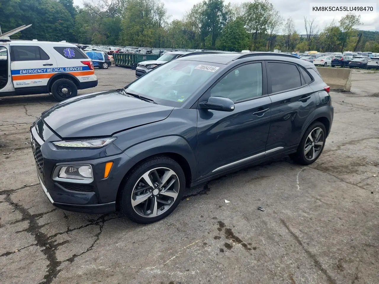 HYUNDAI KONA 2020, VIN KM8K5CA55LU498470