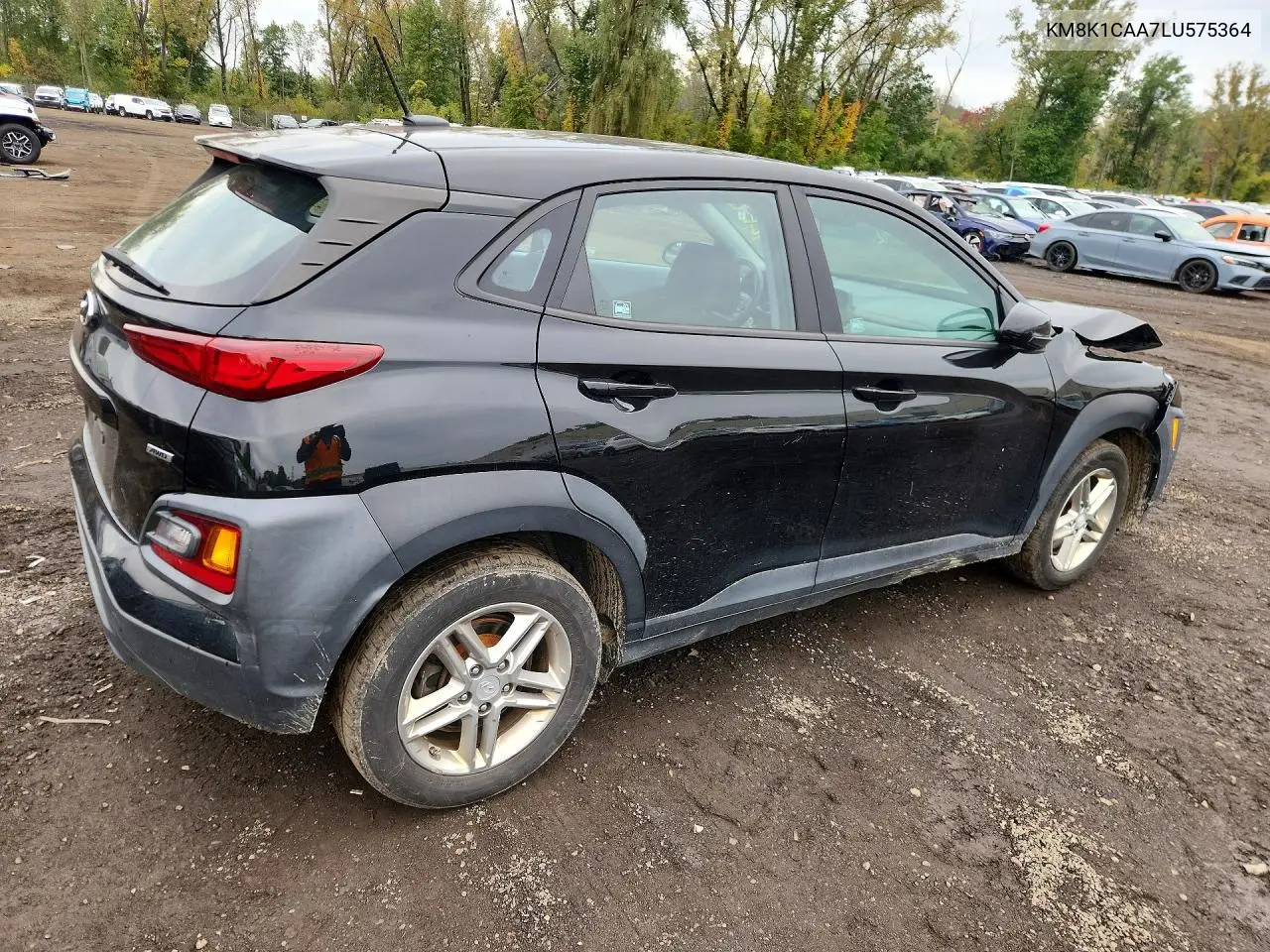 2020 HYUNDAI KONA VIN KM8K1CAA7LU575364 — фото 3