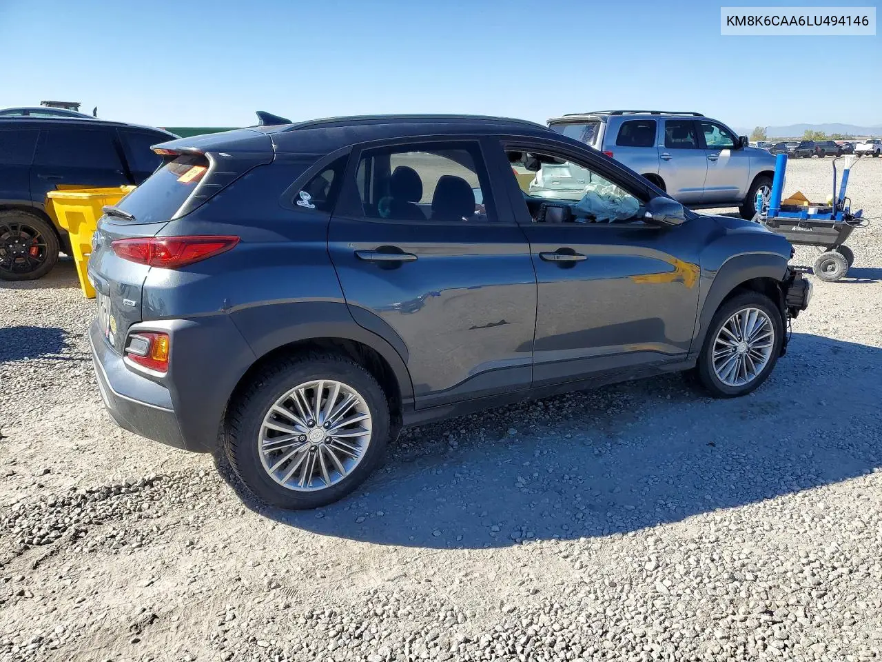 2020 HYUNDAI KONA VIN KM8K6CAA6LU494146 — фото 3