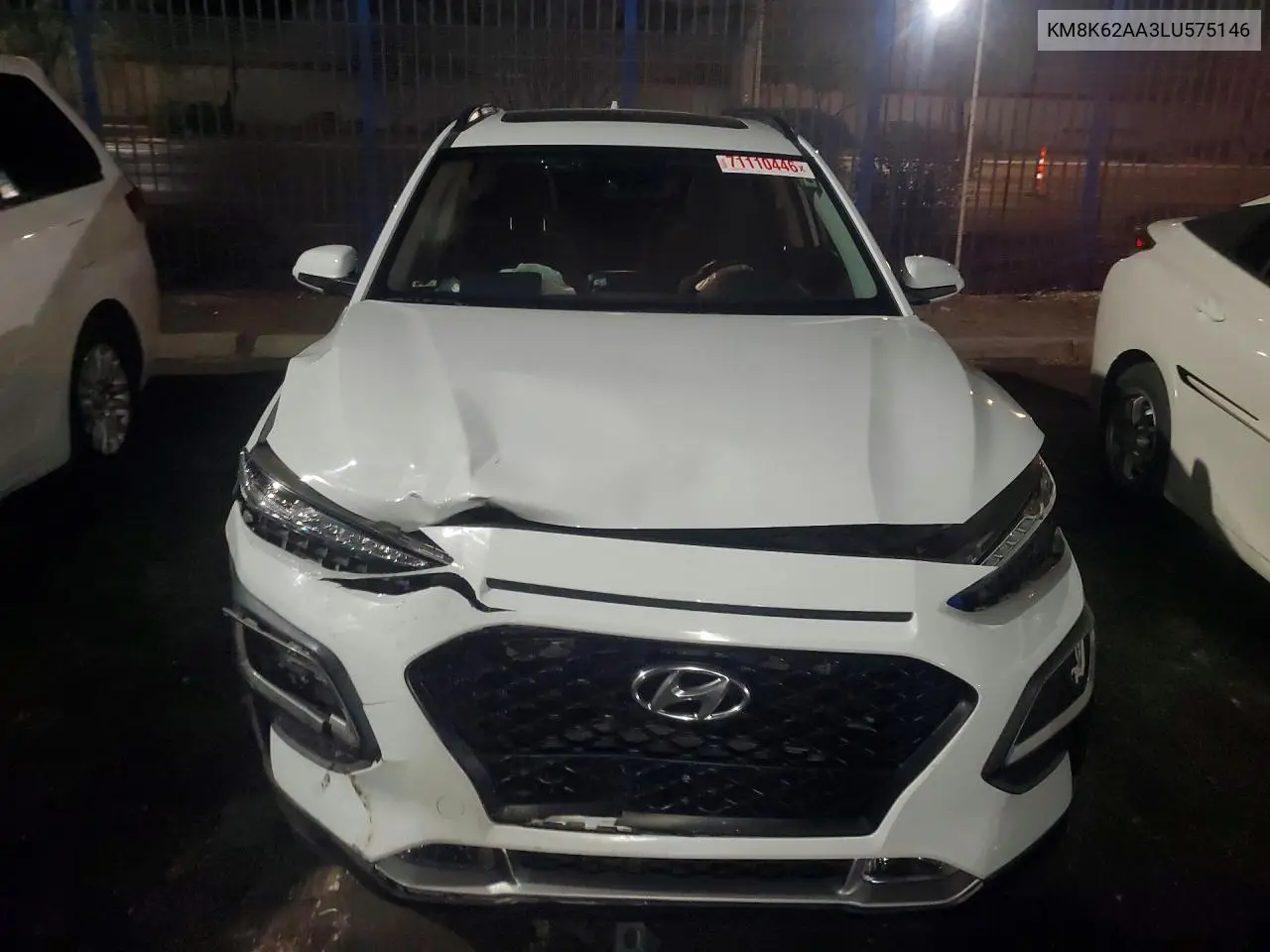 2020 HYUNDAI KONA VIN KM8K62AA3LU575146 — фото 5