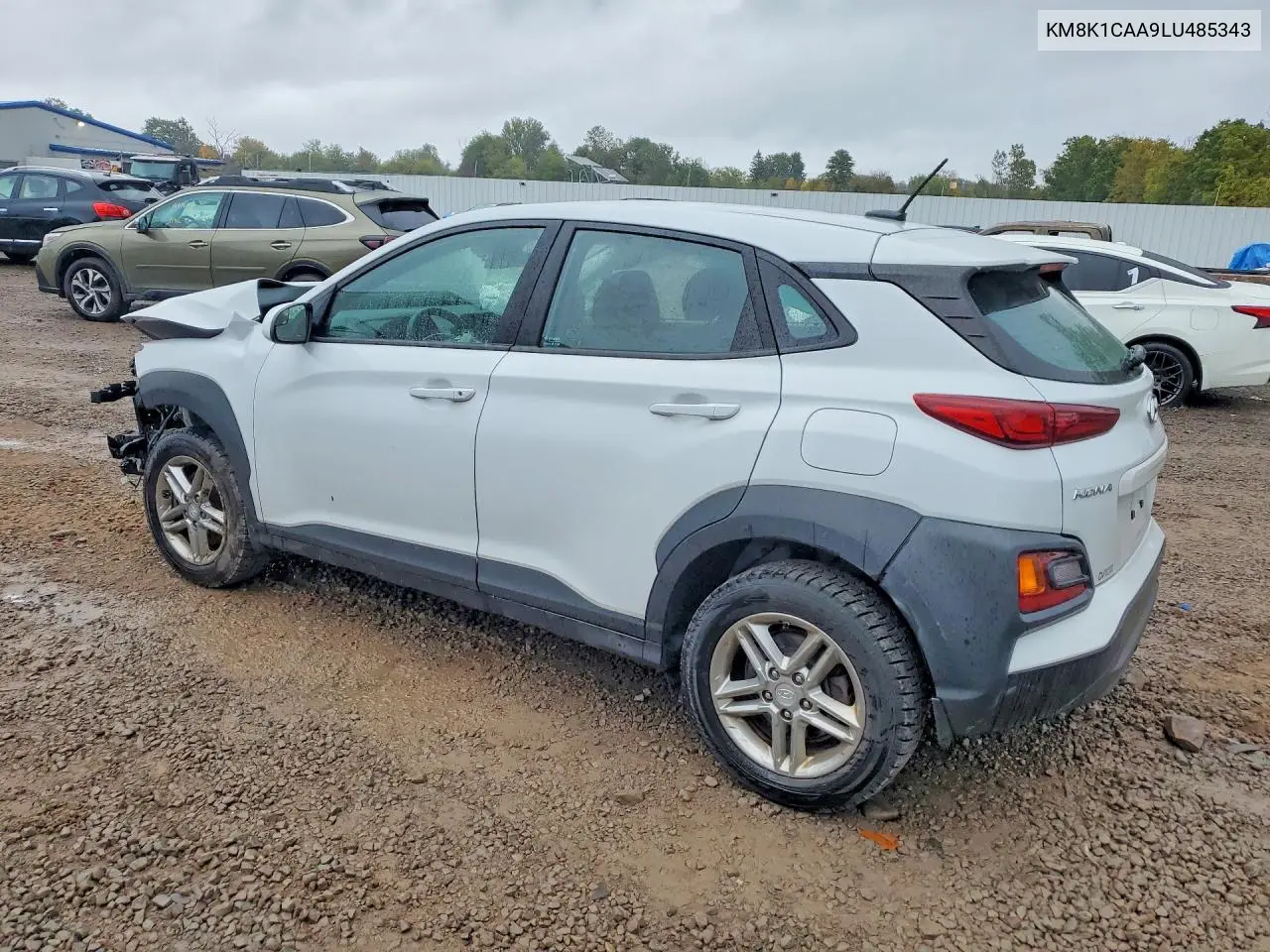 2020 HYUNDAI KONA VIN KM8K1CAA9LU485343 — фото 2